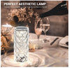 LumiRose™ – 3D-Kristalllampe mit 16 Farben