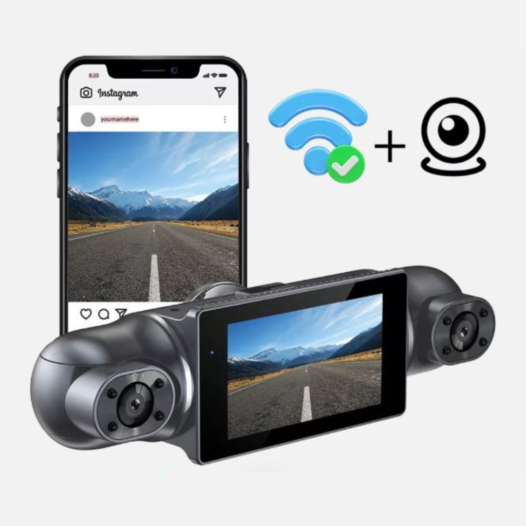 CarRecorder Pro™ – 4-Kanal Dashcam