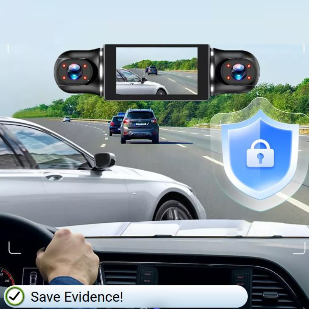 CarRecorder Pro™ – 4-Kanal Dashcam
