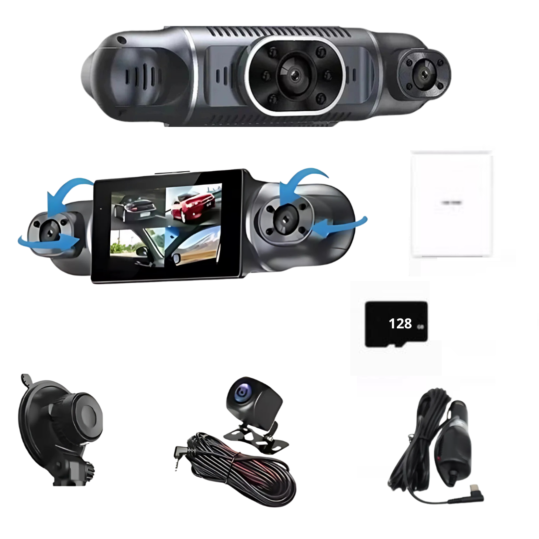 CarRecorder Pro™ – 4-Kanal Dashcam