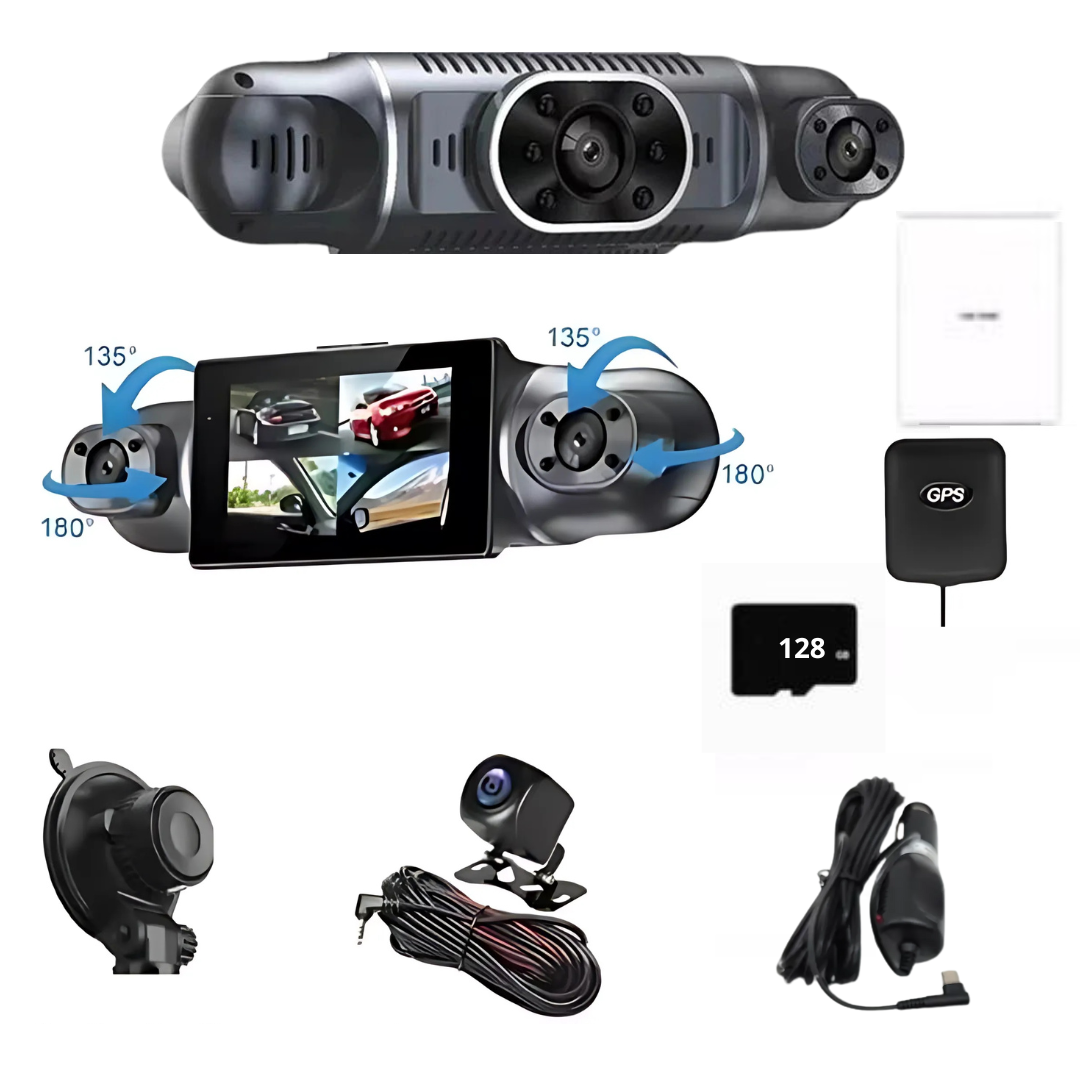 CarRecorder Pro™ – 4-Kanal Dashcam