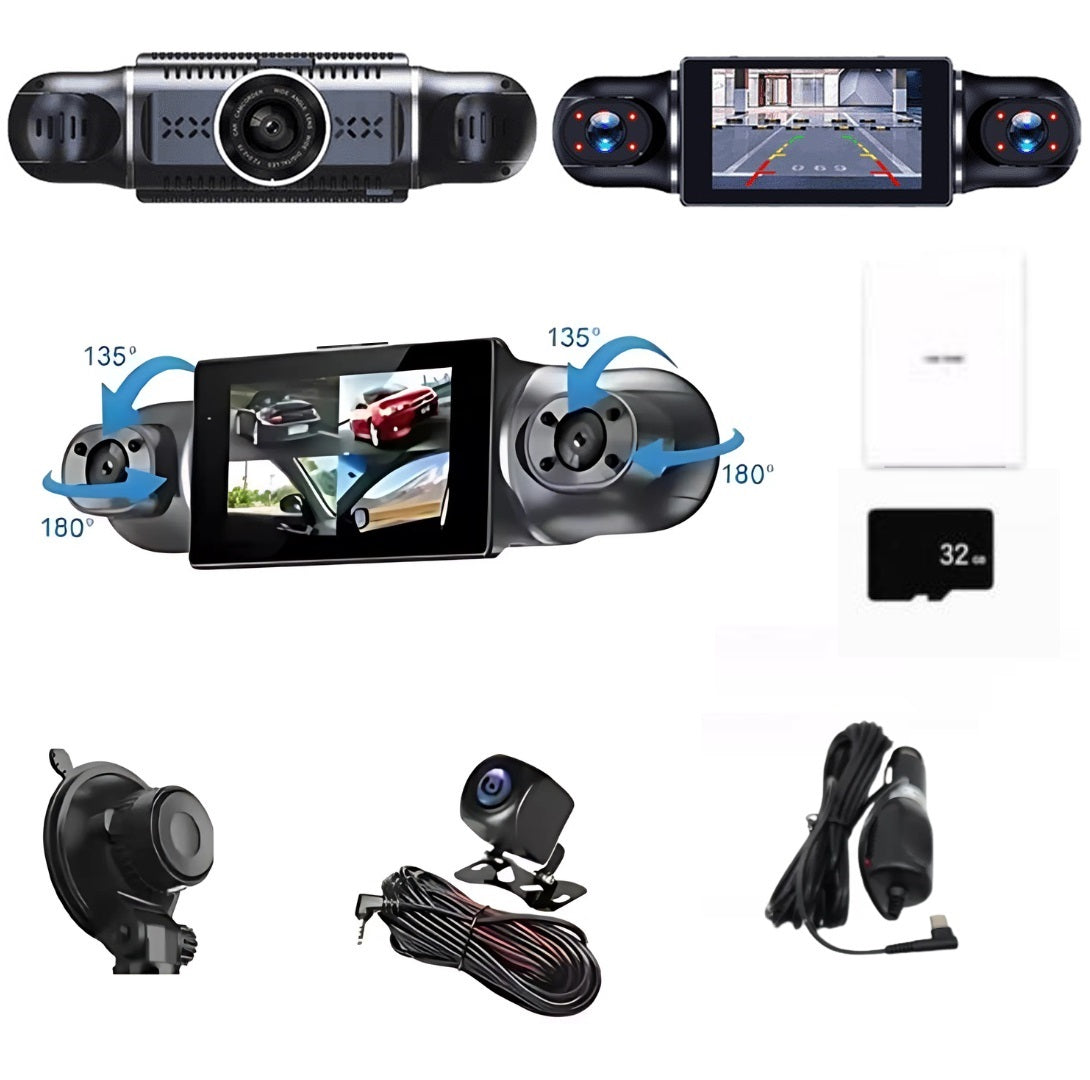 CarRecorder Pro™ – 4-Kanal Dashcam
