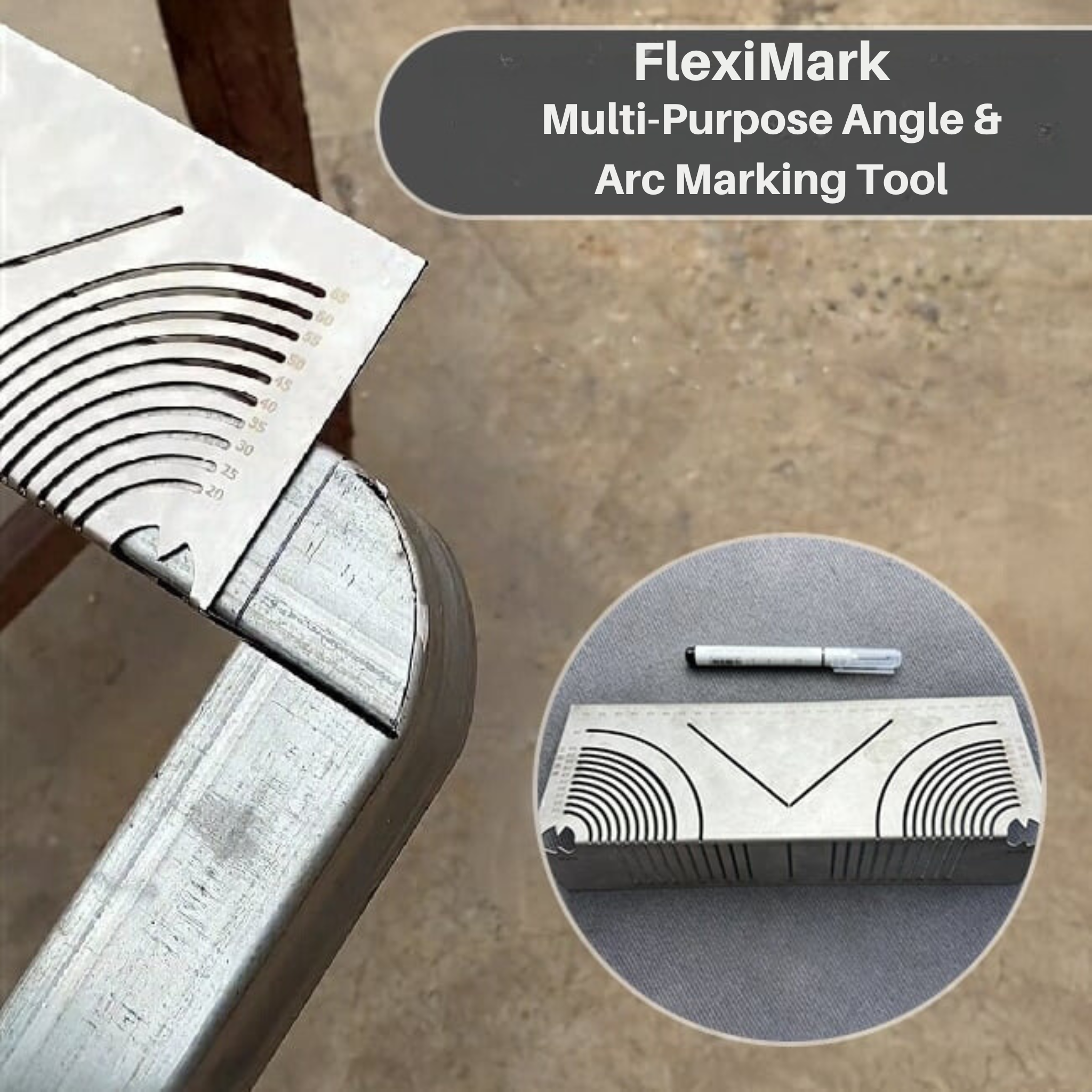 FlexiMark™ – Mehrzweck-Metallmarkierungswerkzeug