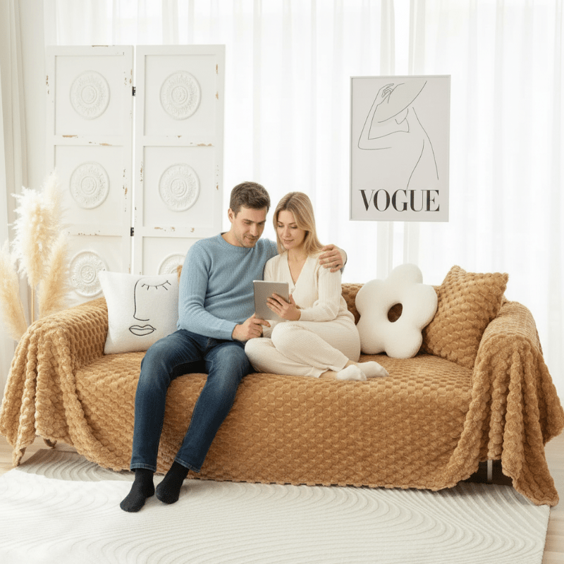 Chenillo™ – Weiche Chenille-Decke