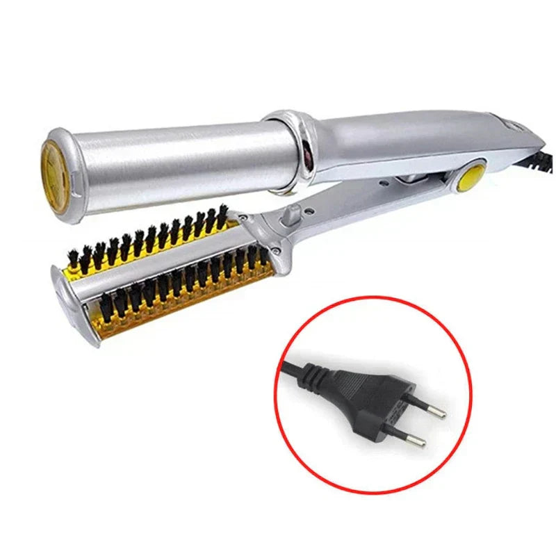 1+1 Gratis | StyloMeister  | 2-in-1 Professionelles Haarstyling-Werkzeug: Haarglätter und Lockenstab