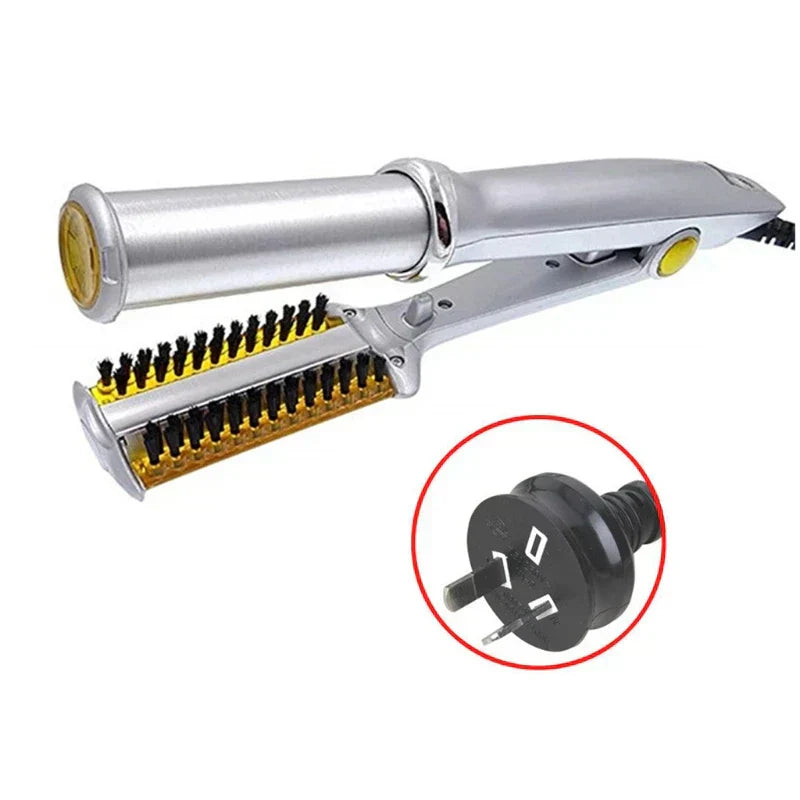 1+1 Gratis | StyloMeister  | 2-in-1 Professionelles Haarstyling-Werkzeug: Haarglätter und Lockenstab