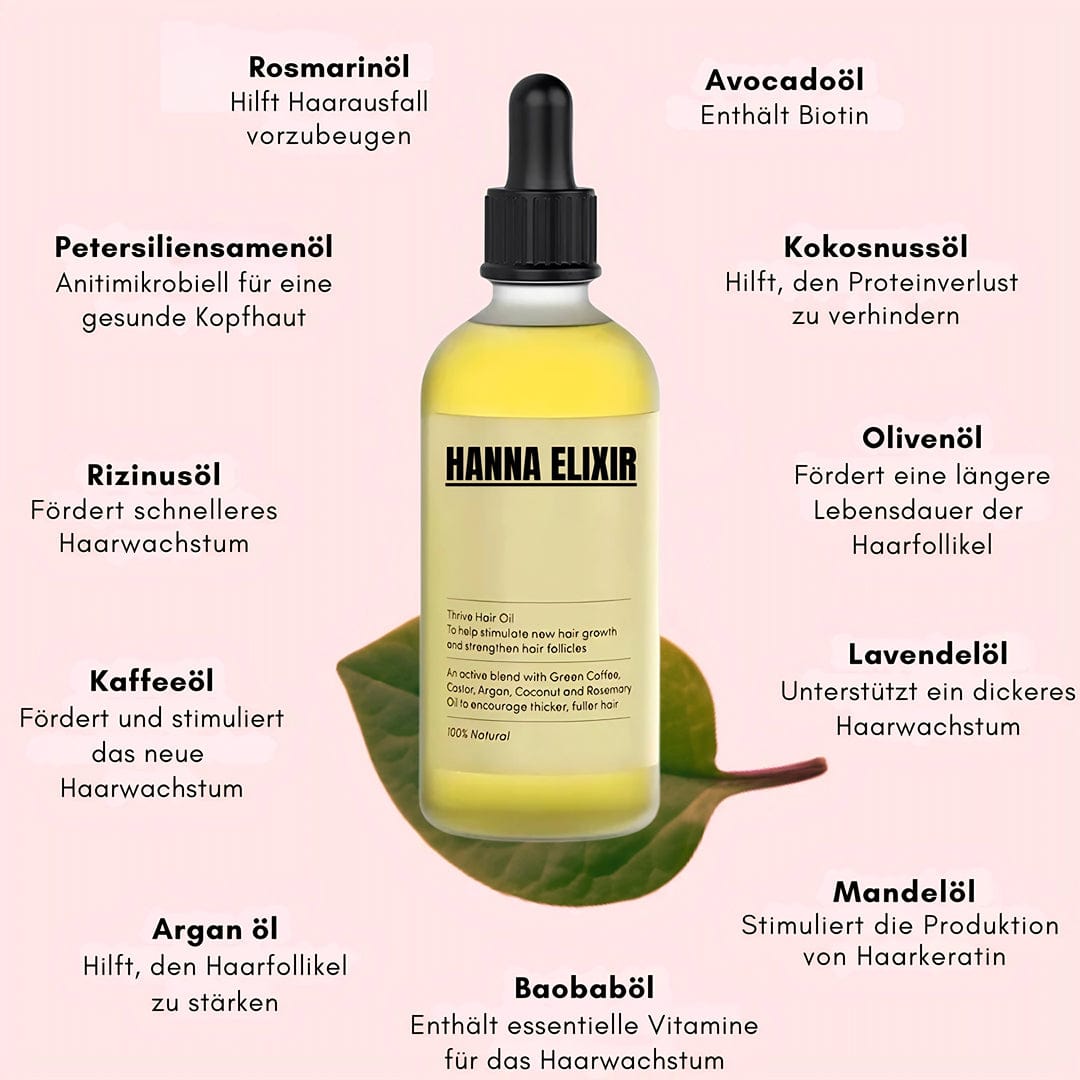 Hanna Elixir™ - Natürliches Haaröl für Wachstum