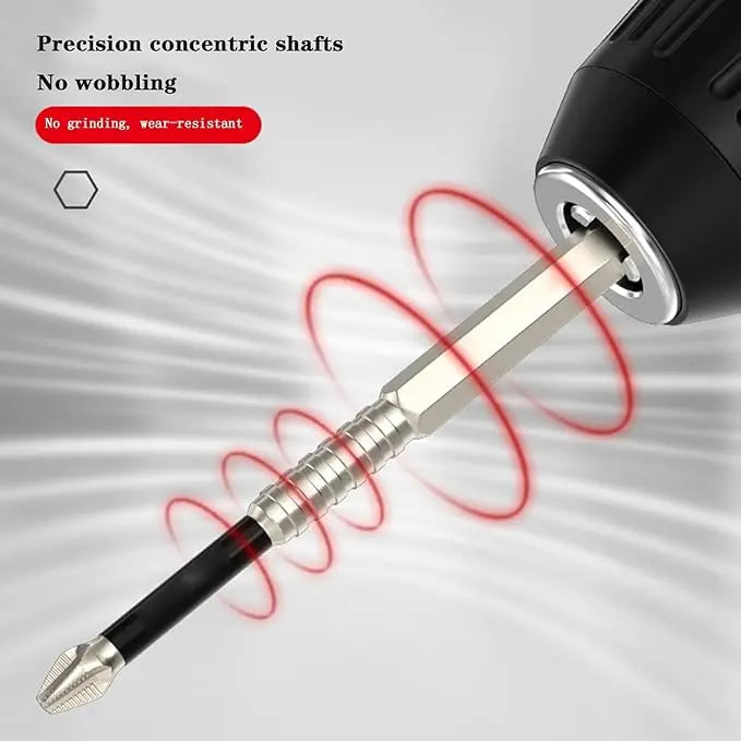 Magnetische Bit-Aufsätze – Rutschfeste Kreuzschlitz Bits für Akkuschrauber 1 Set (6 Stück)