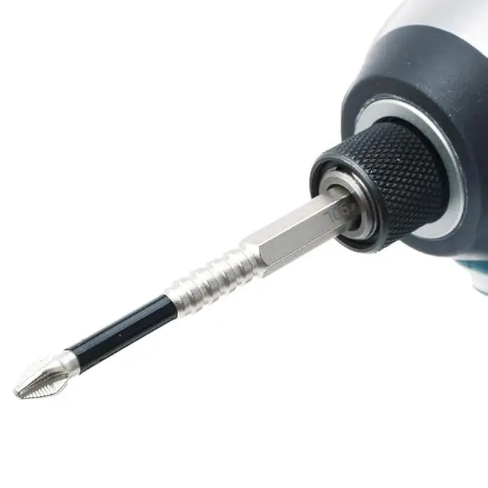 Magnetische Bit-Aufsätze – Rutschfeste Kreuzschlitz Bits für Akkuschrauber 1 Set (6 Stück)