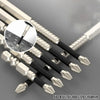 Magnetische Bit-Aufsätze – Rutschfeste Kreuzschlitz Bits für Akkuschrauber 1 Set (6 Stück)