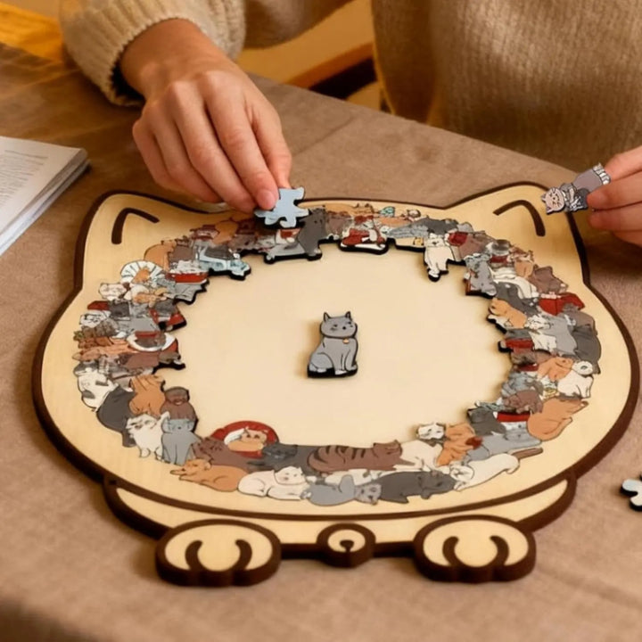 MorandiPuzzle™ – Katzenmotiv