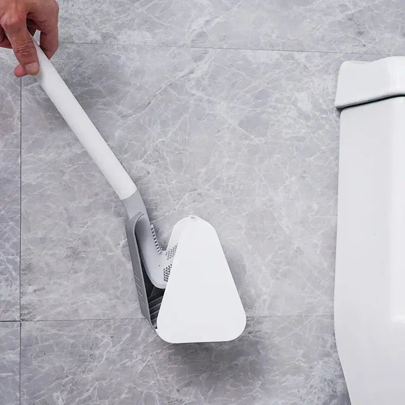 Silikon-Toilettenbürste mit Wandhalterung