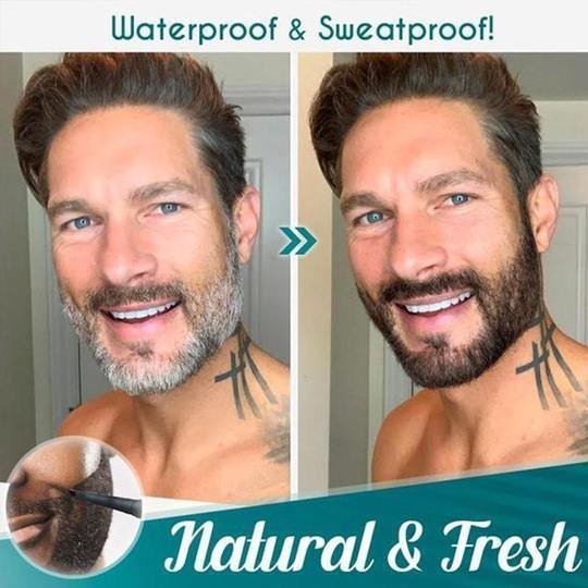 1 + 2 GRATIS | BeardSet™ Wasserdichtes Bartauffüllungsset [Letzter Tag Rabatt]