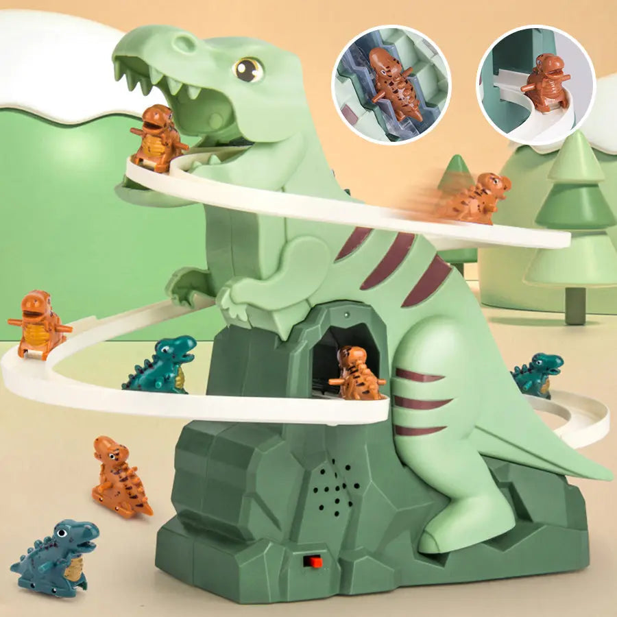 Interaktive Dinosaurier-Rennstrecke – Sicher, Kreativ und Spaß für Kinder