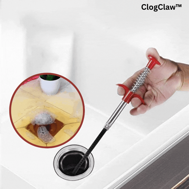ClogClaw™ – Vierklauen-Abflussreiniger