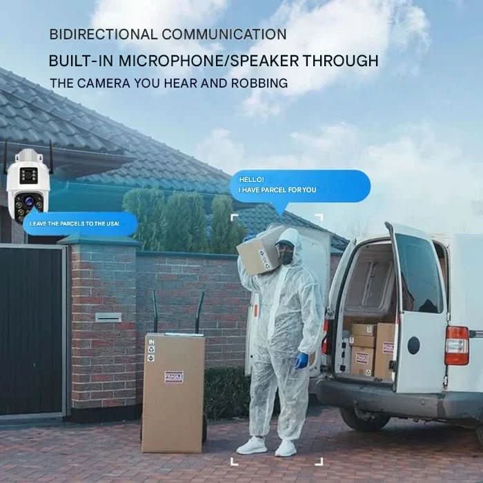 DualGuard 4K™ – Solarbetriebene 360°-Kamera