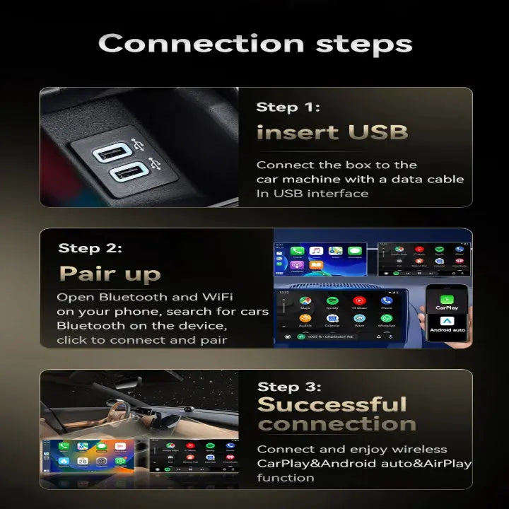 AutoLink-Adapter – Drahtloses CarPlay