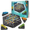 Kettendreieck-Strategiespiel – elegantes Denkspiel für 2–4 Spieler