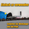 Kettensägenschärfer-Kit für präzises und schnelles Schärfen