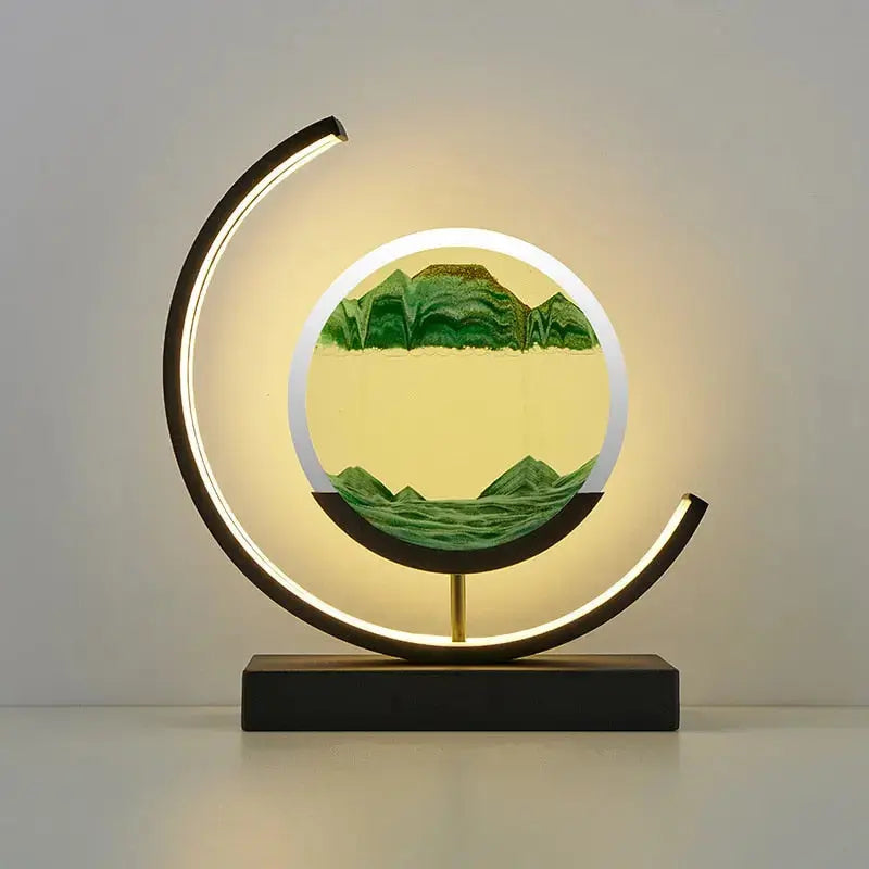LED-Sanduhr-Gemälde mit Farbwechsel