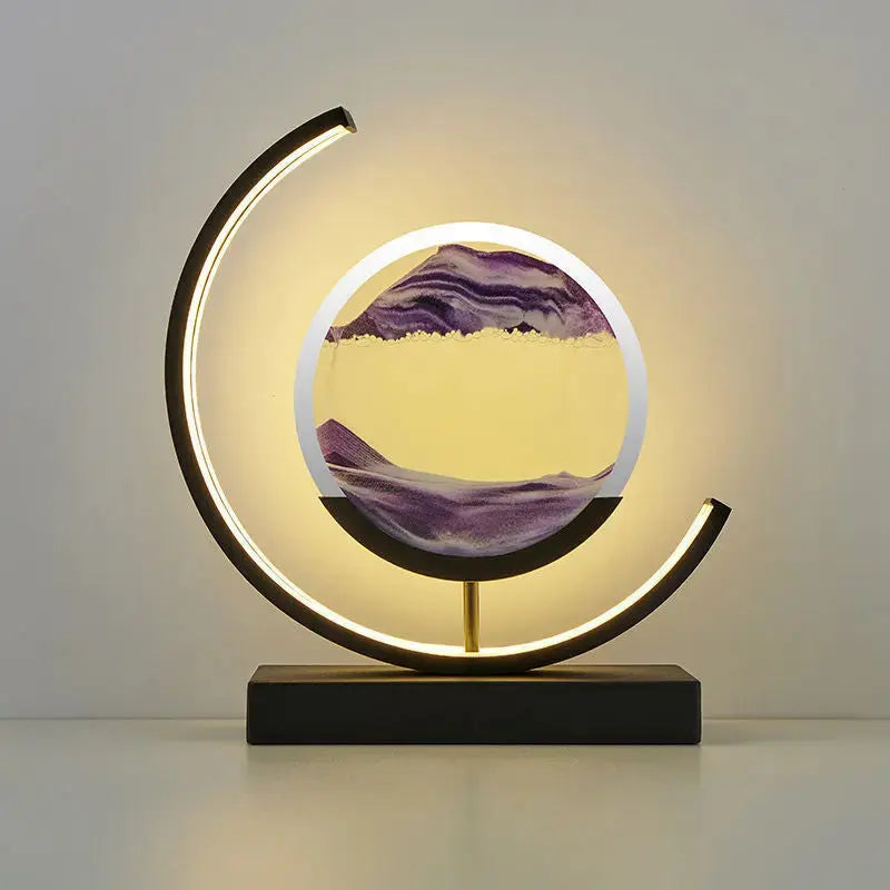 LED-Sanduhr-Gemälde mit Farbwechsel