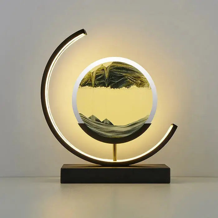 LED-Sanduhr-Gemälde mit Farbwechsel