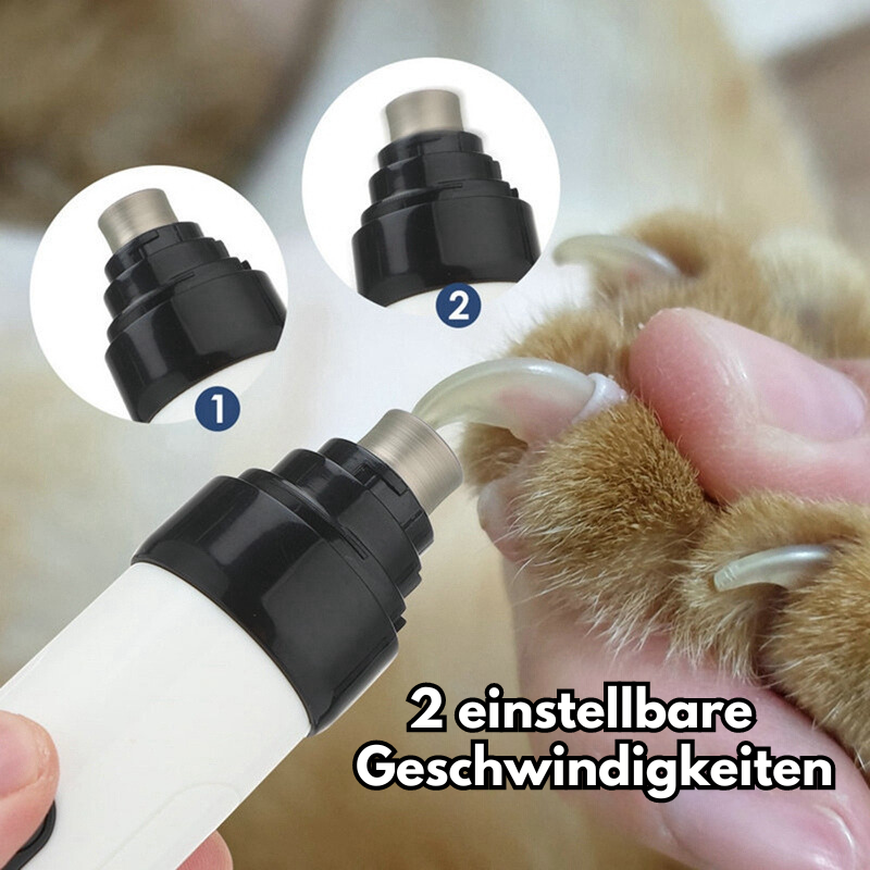 Groomify™ - Leiser Krallenfeiler für stressfreie Hunde