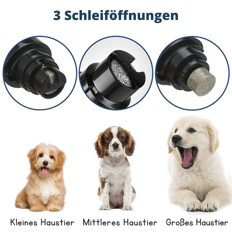 Groomify™ - Leiser Krallenfeiler für stressfreie Hunde