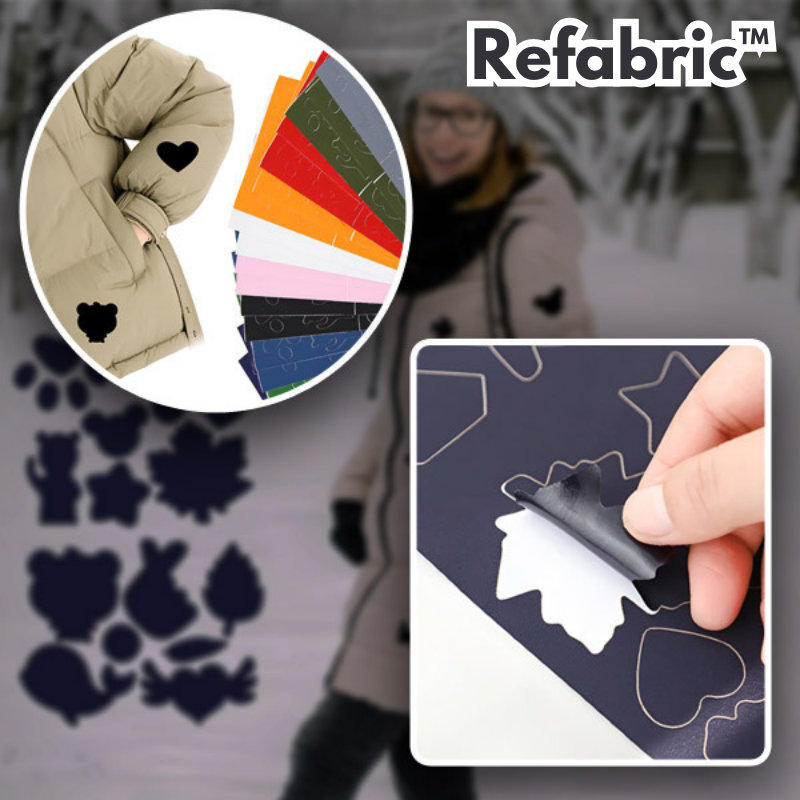 1+1 Gratis | Refabric™ | Selbstklebende Reparaturpflaster