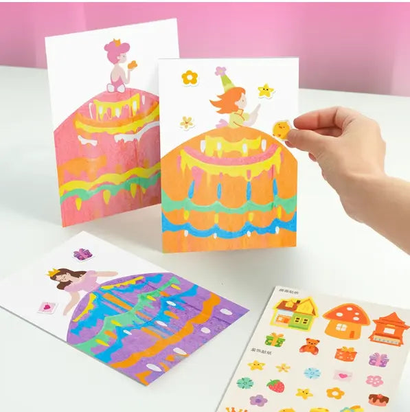 Magisches Kratzkunst-Set – Sauberes Kratzvergnügen für kreative Kinder