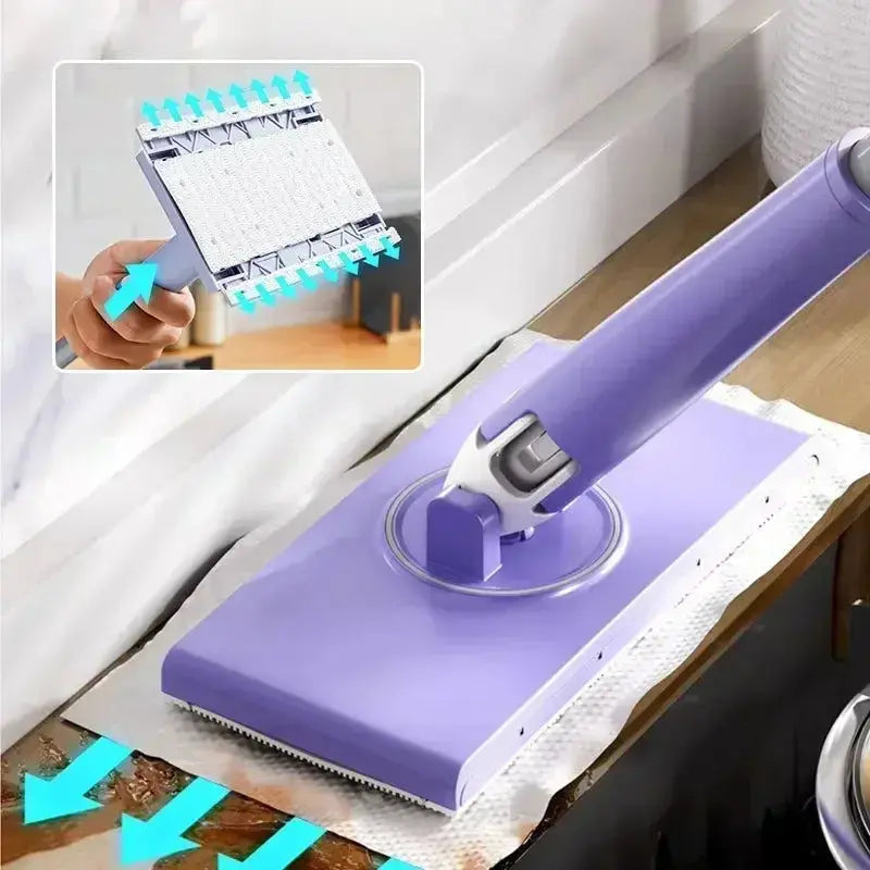 Mini-Wischmopp mit Klicksystem – Hygienisch & Flexibel