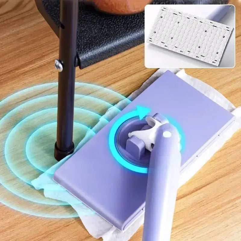 Mini-Wischmopp mit Klicksystem – Hygienisch & Flexibel