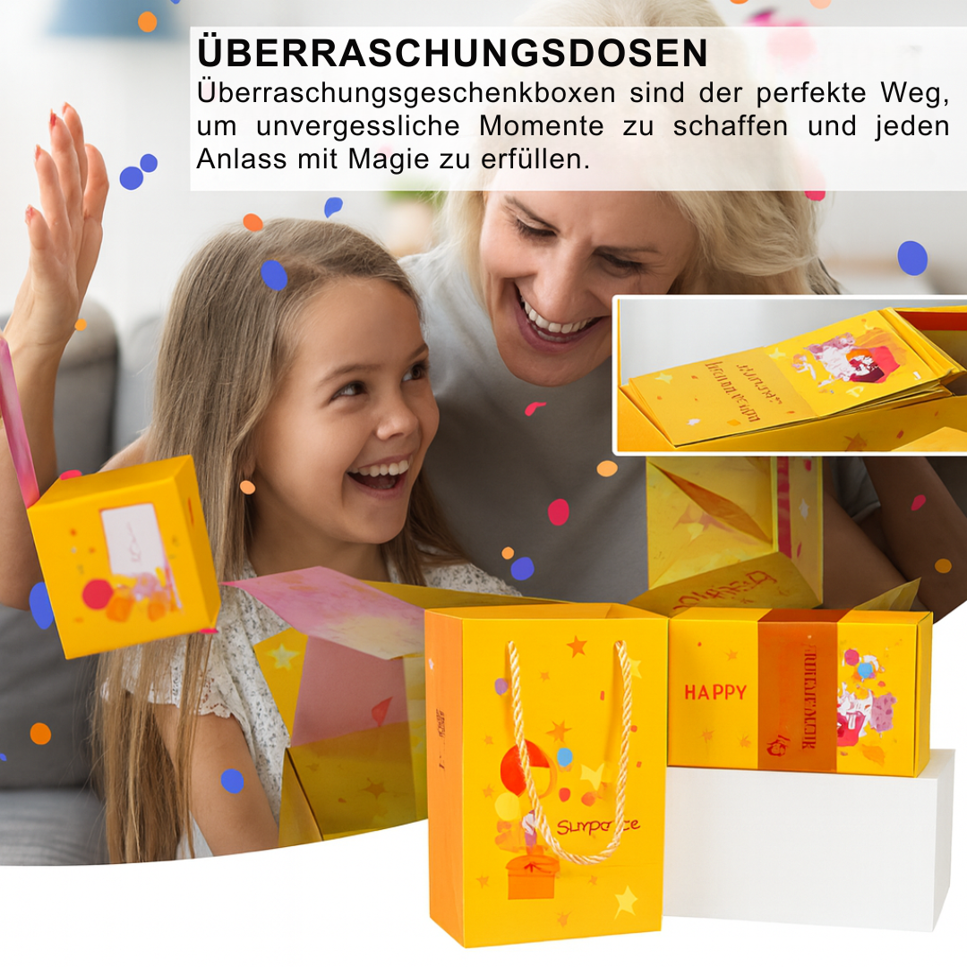 Überraschungs-Geschenkbox – Ideal für Geburtstage & Anlässe