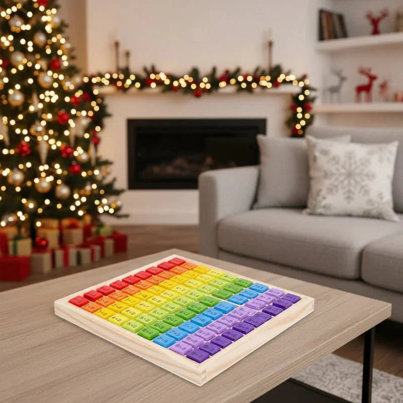 Calcublox™ – Bunte Holztafel