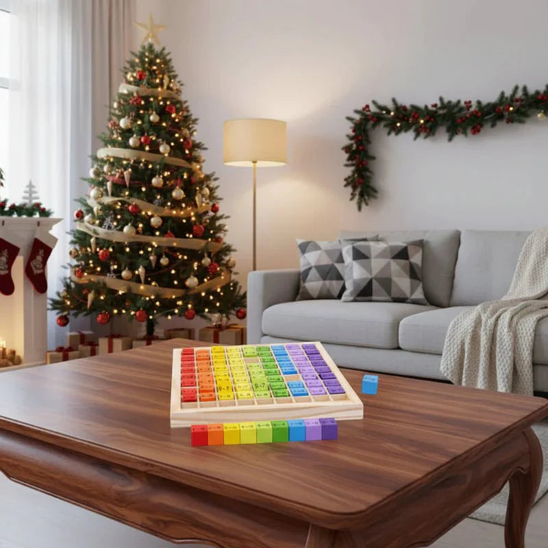 Calcublox™ – Bunte Holztafel