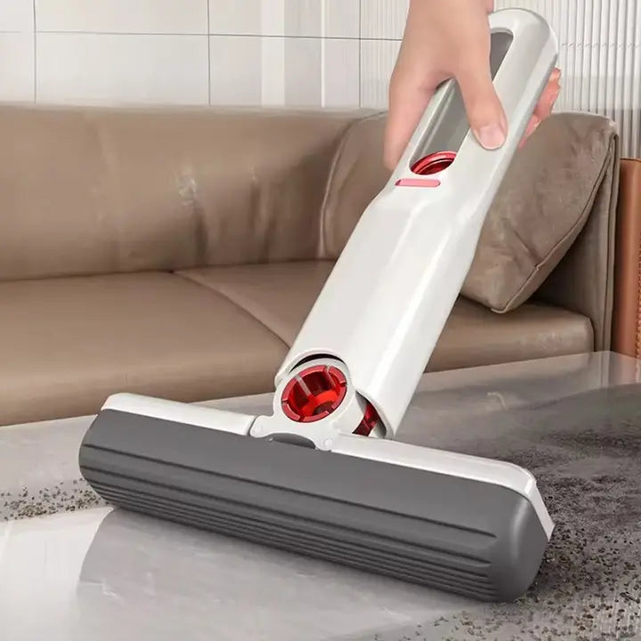 Multifunktionaler Mini-Putzstab – streifenfreie Reinigung & Tierhaarentfernung