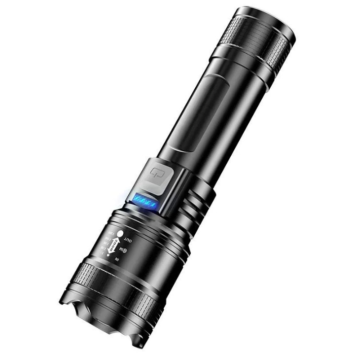 Ultrahelle LED-Taschenlampe – Extrem hell, robust & zuverlässig