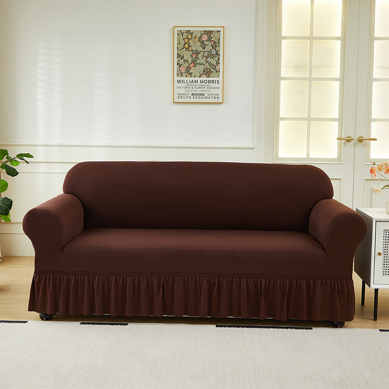 PlushGuard™ – Plüsch-Stretch-Sofabezug