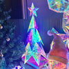 LumiGlitz™ – RGB-Holografische Weihnachtsfiguren