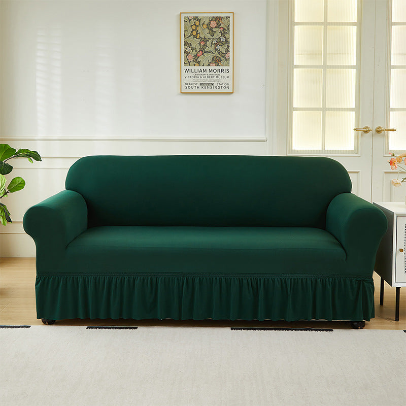 PlushGuard™ – Plüsch-Stretch-Sofabezug