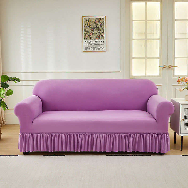 PlushGuard™ – Plüsch-Stretch-Sofabezug