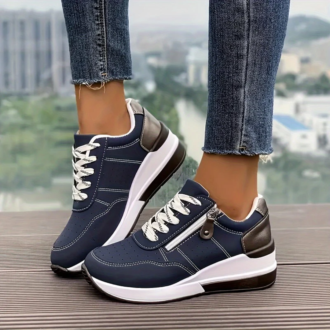 Tamara – Stützende Orthopädische Sneaker mit seitlichem Reißverschluss für Damen