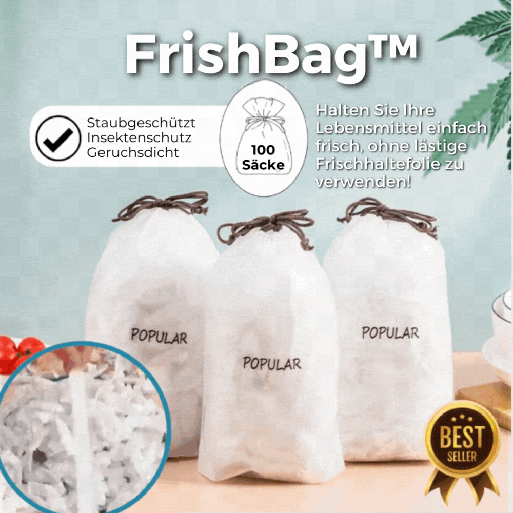 Frish Bag™ - Wiederverwendbare Frischhaltebeutel