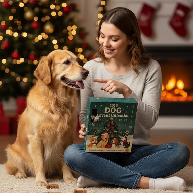 Dogmas™ – Adventskalender Hunde mit Spielzeug