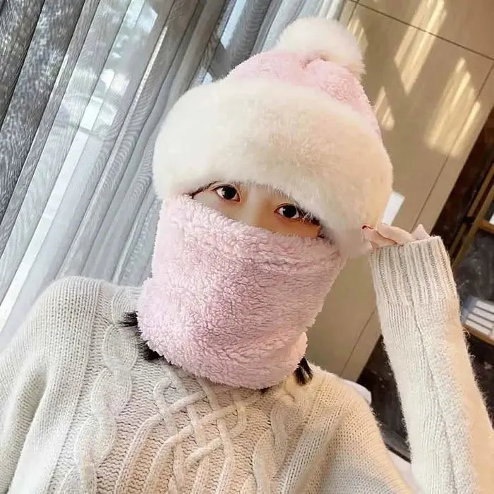 50% RABATT | Nordlyn™ | Winddichte Wintermütze mit Schal für Damen & Kinder