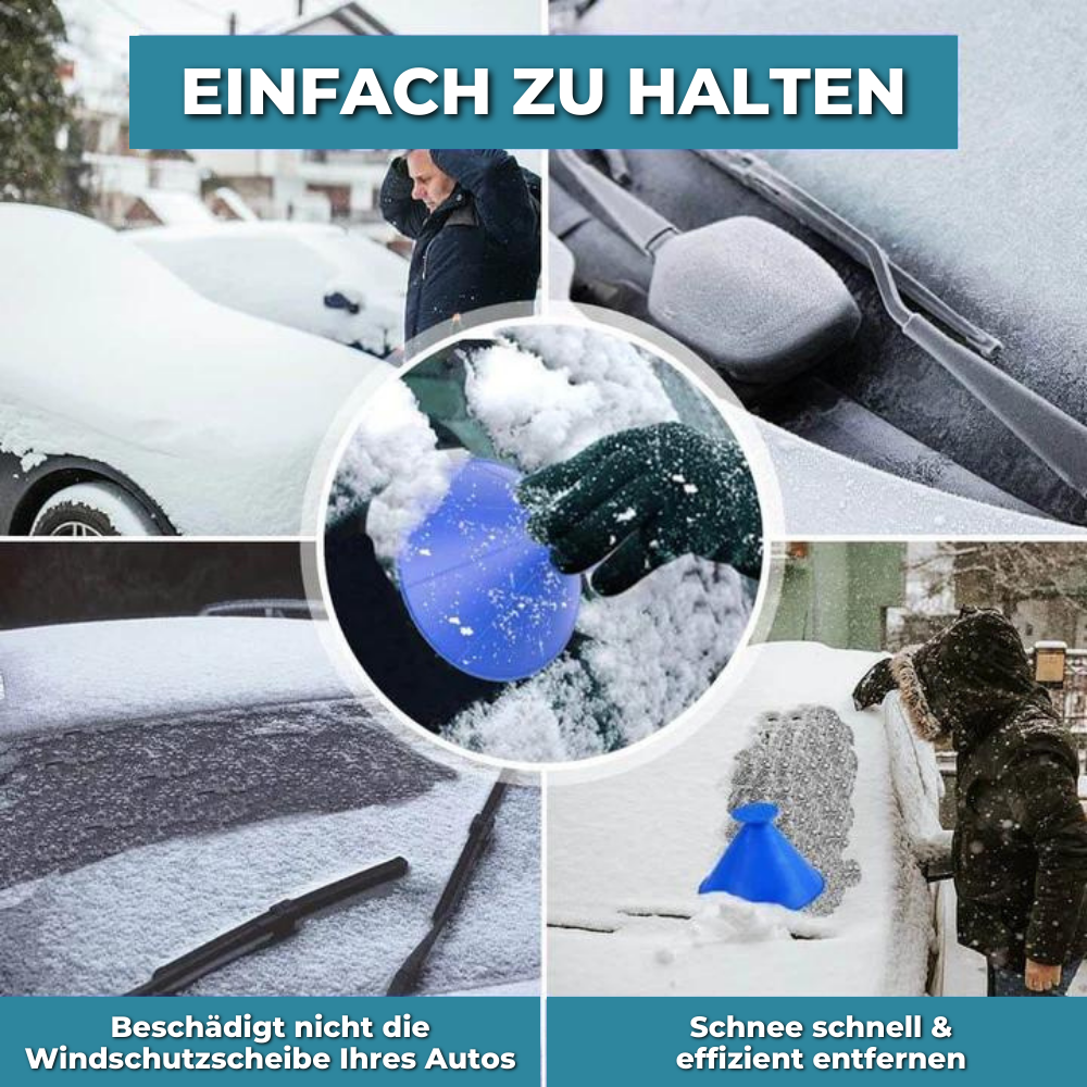 1+1 GRATIS | FrostyScraper™ - Kegelförmiger Eiskratzer