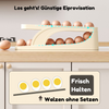 1+1 GRATIS | EggScroller™ - Eierhalter mit automatischer Rollfunktion für Frische