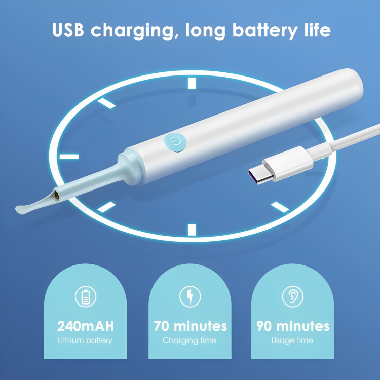 EarClear™ | Mühelose Entfernung von Ohrenschmalz mit Echtzeit-Visualisierung!