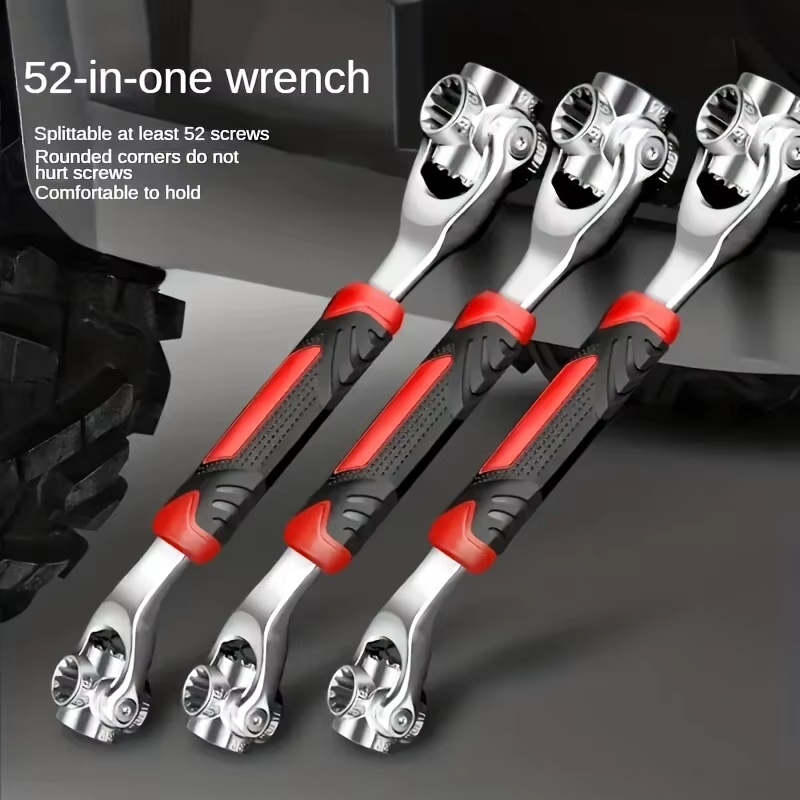 VersaWrench™ - Ersetzt sperrige Werkzeugsets durch einen kompakten Magnetisch Schlüssel