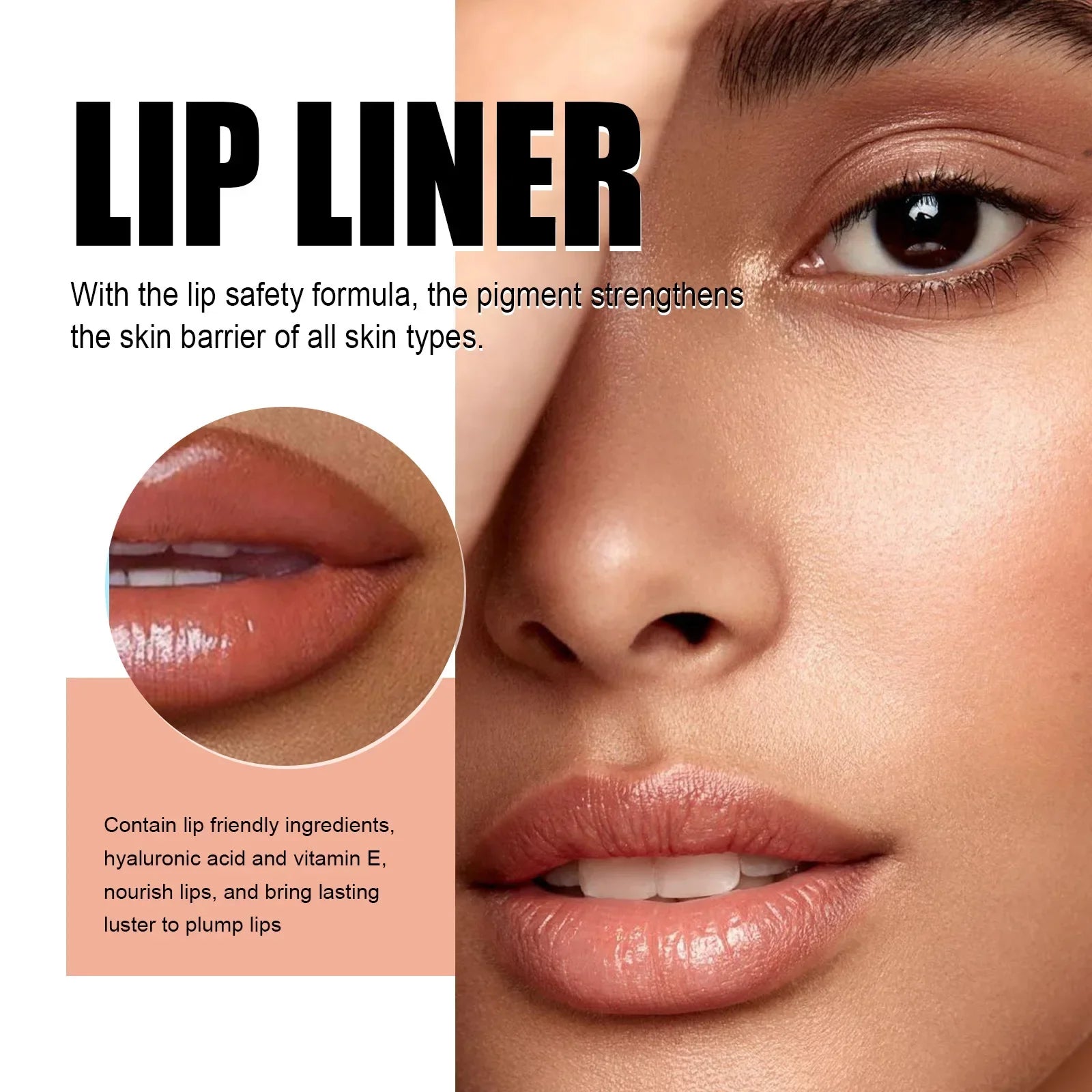 Kendra™️ - Den ganzen Tag lang natürlich aussehende, dickere Lippen